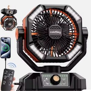 ColdSky Portable Fan camping or home